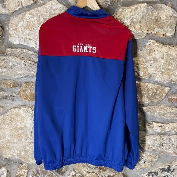 NFL New York Giants Football Zip Up Men's Track Jacket - Picture 2 of 7